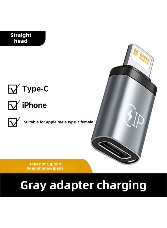 Generic Applicable To Apple Charging Adapter Typec To Lightning Female PD120W Converter 13 Accessories Tpc-Color:Type—c Female To Apple Male  10w Charging + Transmission  - Image 1
