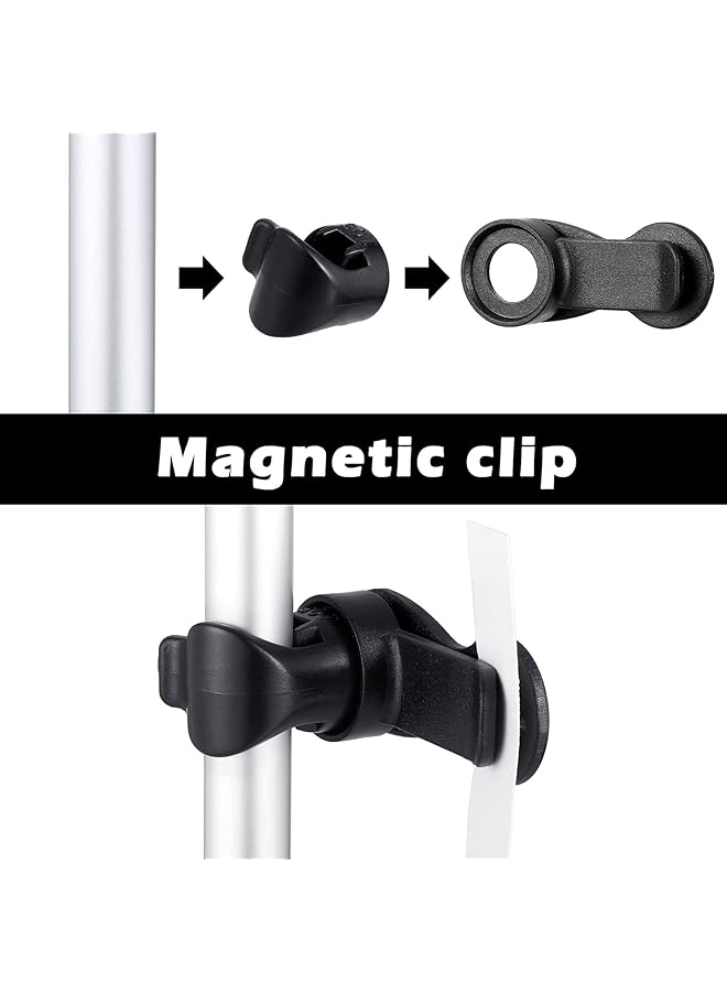 Excefore Water Tube Clip 3PCS Magnetic Hydration Hose Clip Bladder Clip Backpack Clips Tactical Backpack Accessories for Source Hydration Packs Water Bladders Holding Drinking Valve Tube in Place - Image 3