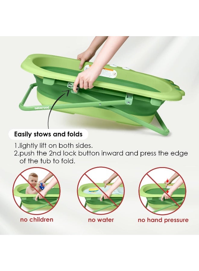 Beberoad Love Collapsible Baby Bathtub for Newborn to Toddler - Image 4