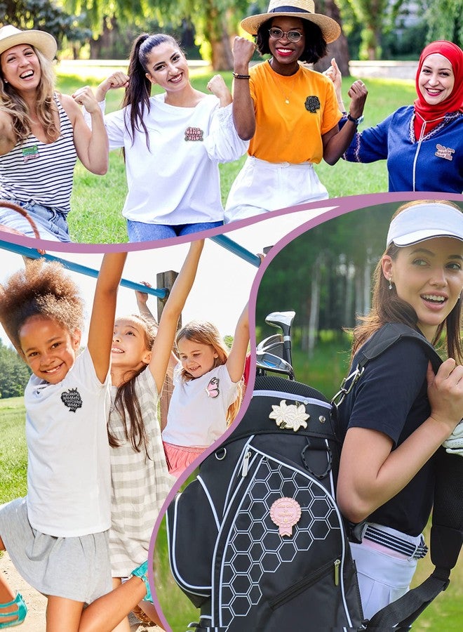 Inbagi 20 Pcs Enamel Pins Bulk Flowers Inspirational Lapel Brooch Pin Women Power Feminism Lapel Pin for Backpacks,clothing, Jackets, Hats, Kids, Girls - Image 5