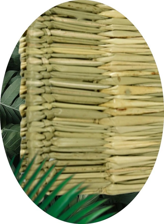 BHUMI Handmade korai Grass aasan/100% Natural Grass puja mat (4) - Image 4