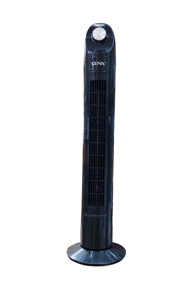 Denx Tower Fan – 40W Power, Sleek Design, Low Noise, 3-Speed Settings, Oscillating Function - Image 1