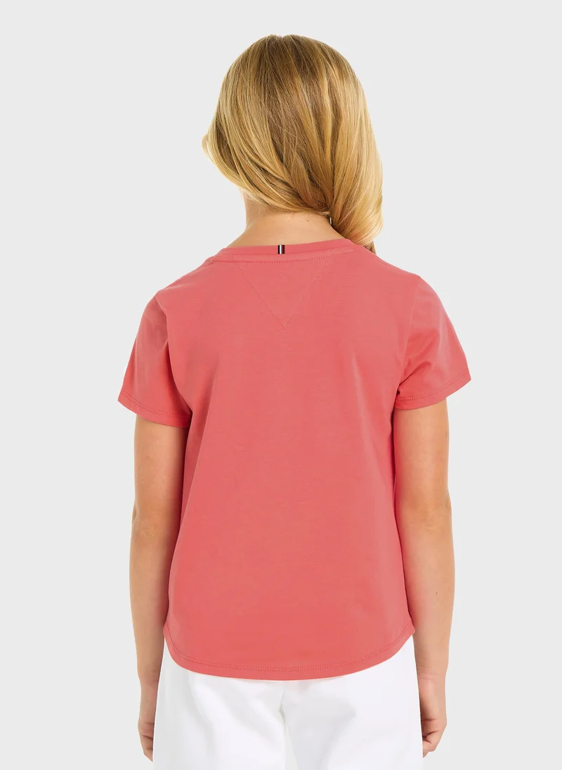TOMMY HILFIGER Youth Logo T-Shirt