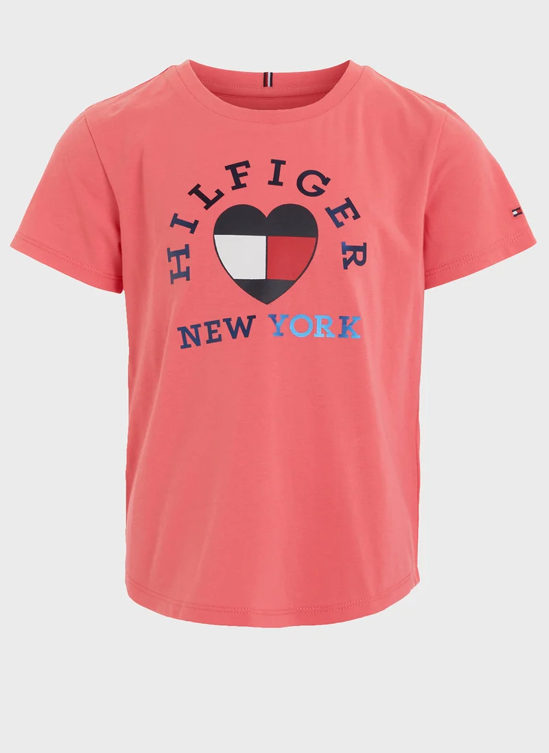 TOMMY HILFIGER Youth Logo T-Shirt