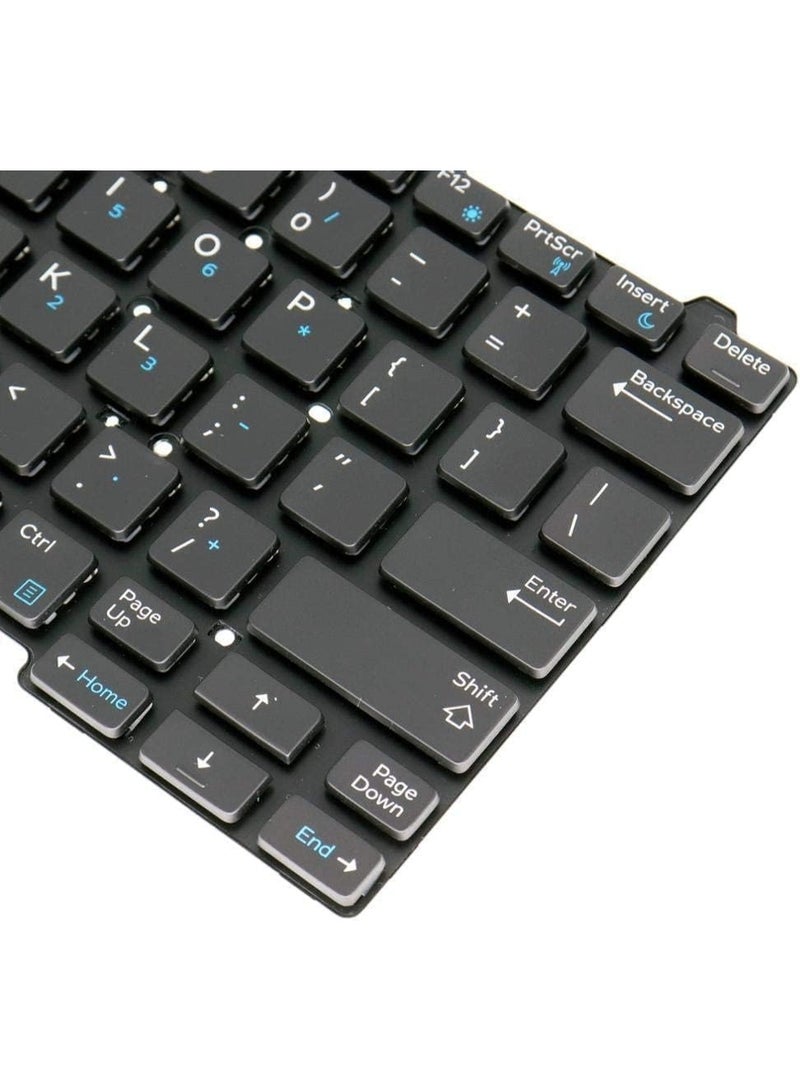 Dell Latitude E5450 E5470 E7450 E7470 7480 7490 5480 5488 Laptop Keyboard Replacement - US Layout, Black, Backlit - Image 4