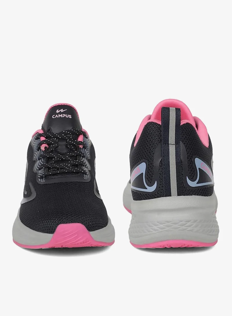 CAMPUS Navy/Pink Women’s Sporty Sneakers Shoes with Pink Accent– A Versatile Choice for Both Workout and Casual Style for Women | Best Price UAE