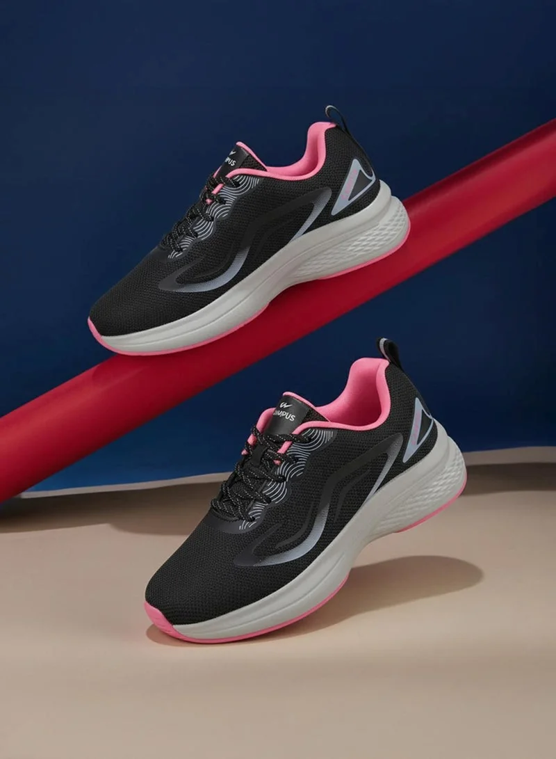CAMPUS Women’s Sporty Sneakers Shoes with Pink Accent– A Versatile Choice for Both Workout and Casual Style
