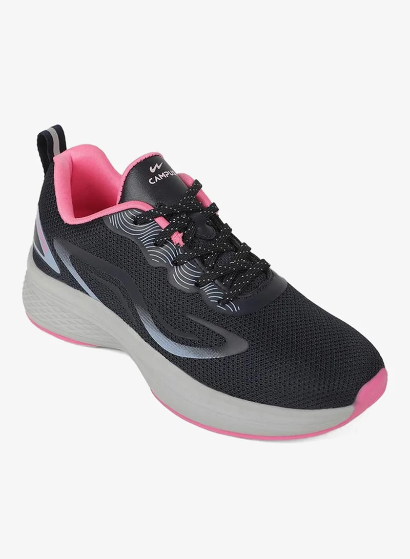 CAMPUS Women’s Sporty Sneakers Shoes with Pink Accent– A Versatile Choice for Both Workout and Casual Style
