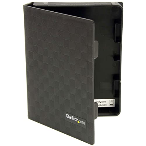 StarTech.com 2.5in Anti-Static Hard Drive Protector Case - Black (3pk) - 2.5 HDD protector black - 2.5 HDD protector , TAA (HDDCASE25BK) - Image 1