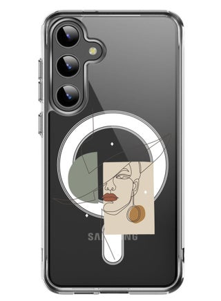 Magnetic Case for Samsung Galaxy S24 6.2-inch Compatible with MagSafe Wireless Charging, Shockproof Phone Bumper Cover Women in Style - pzsku/Z4955EE50847BDA7D36ECZ/45/_/1707938799/8e39f1fa-6177-4d2d-8b3f-c530babdd9c2
