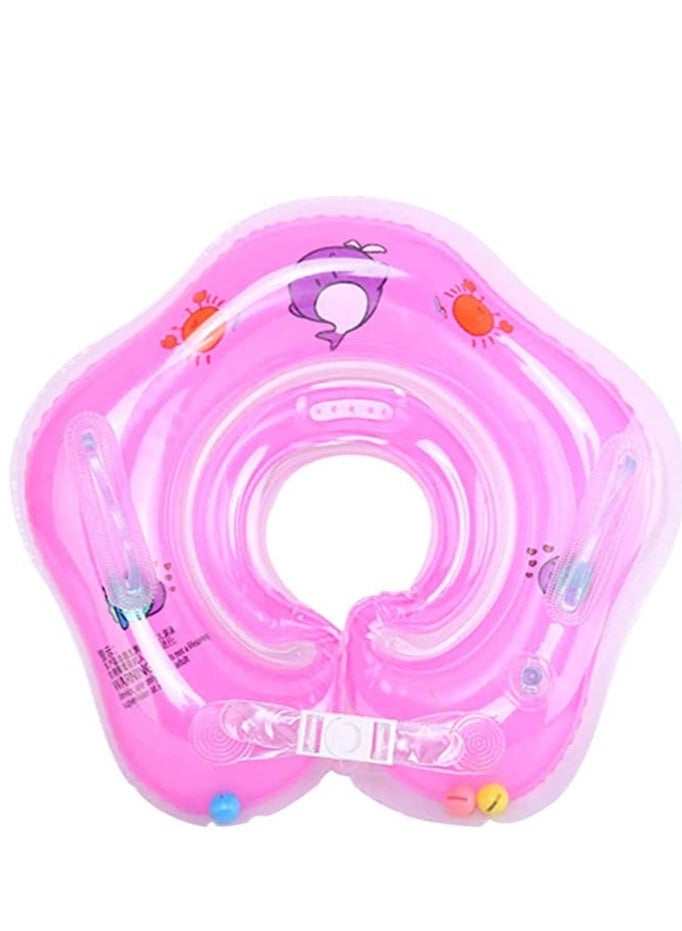 SYOSI Baby Swimming Ring Inflatable, Kids Toddler Infant Swimming Float Pool Floaties Pool Ring, Summer Outdoor Water Bath Toys Suitable for Baby Safer Swims - Image 1