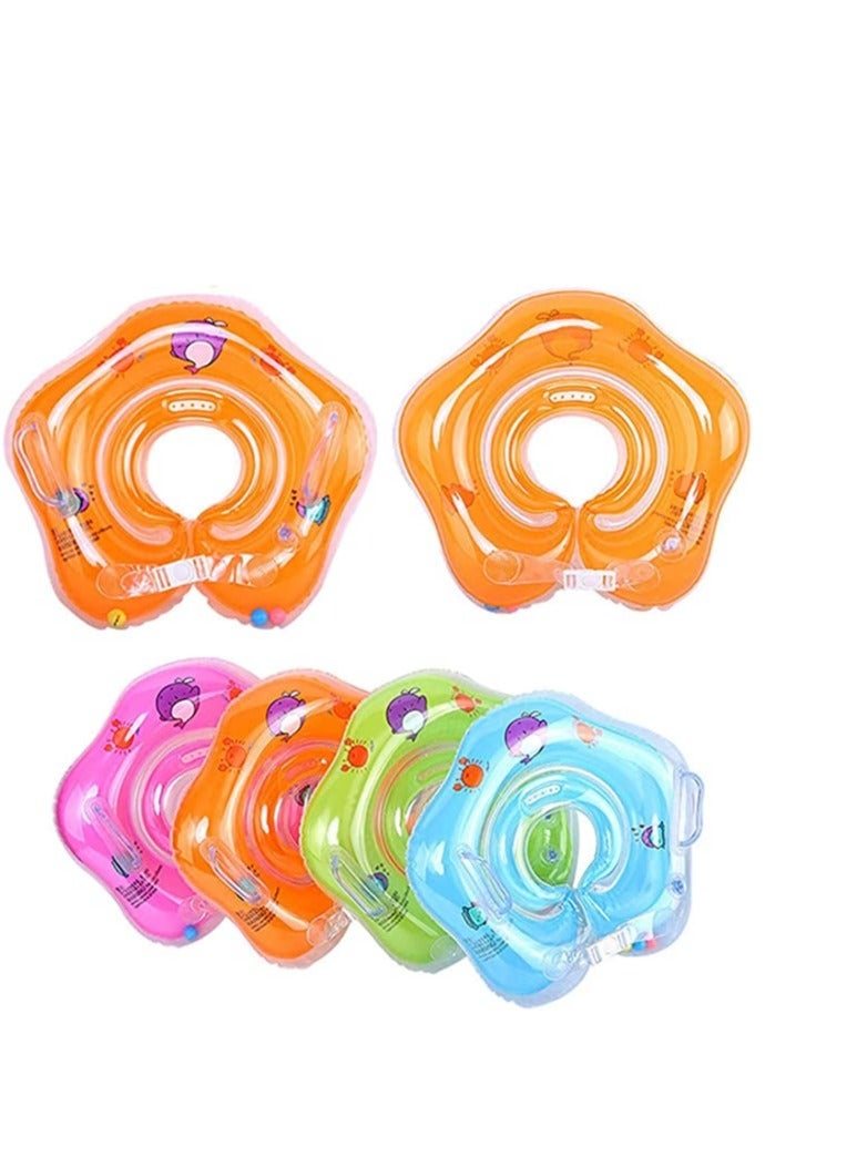 SYOSI Baby Swimming Ring Inflatable, Kids Toddler Infant Swimming Float Pool Floaties Pool Ring, Summer Outdoor Water Bath Toys Suitable for Baby Safer Swims - Image 3