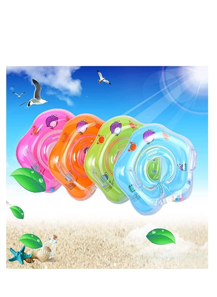 SYOSI Baby Swimming Ring Inflatable, Kids Toddler Infant Swimming Float Pool Floaties Pool Ring, Summer Outdoor Water Bath Toys Suitable for Baby Safer Swims - Image 4