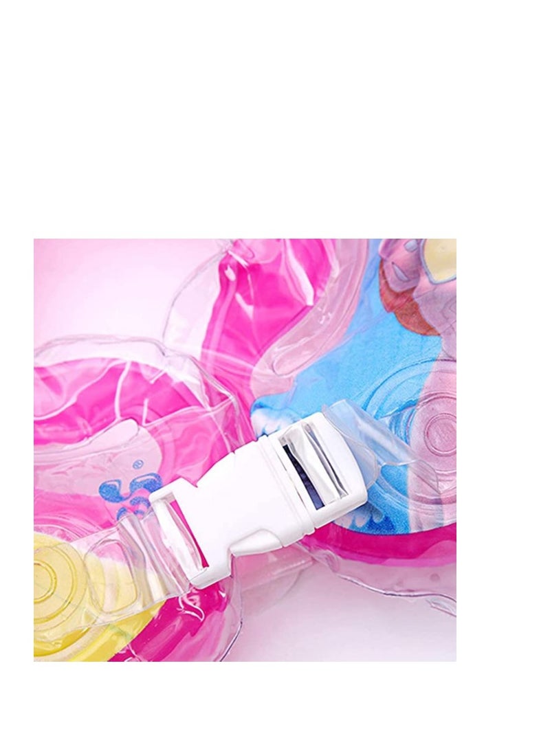 SYOSI Baby Swimming Ring Inflatable, Kids Toddler Infant Swimming Float Pool Floaties Pool Ring, Summer Outdoor Water Bath Toys Suitable for Baby Safer Swims - Image 2