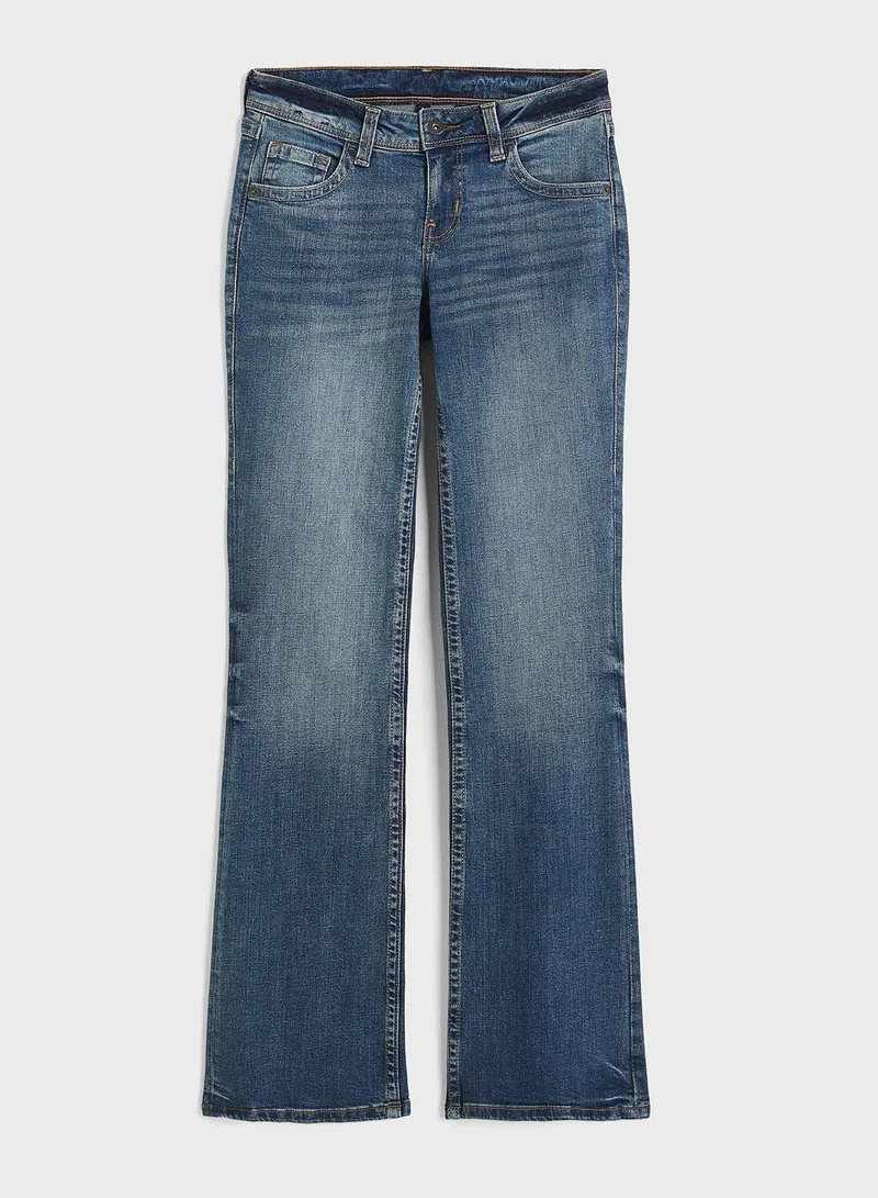 H&M Flared High Waist Jeans