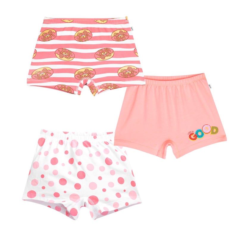 YouGotPlanB Cotton Boxers for Girls | Ages 2-16 Years | Relaxed Fit | Gentle Elastic Waistbands | Breathable & Tagless - Image 5