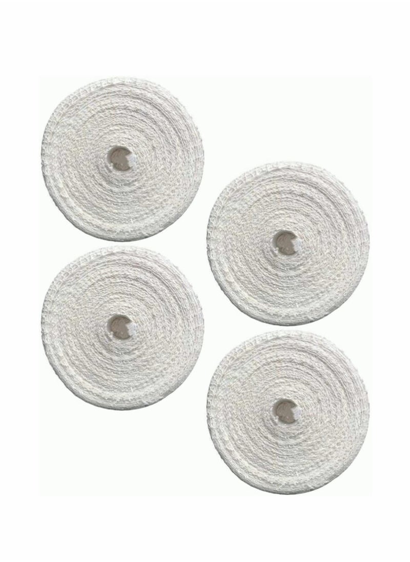 SYOSI - Meat Netting Roll Cotton Smoked Meat Poultry Ham Netting Roll Wrapping Net Meat Tying Roll for Meat Cooking, The Sausage Maker 4Pcs, 1m - Image 1
