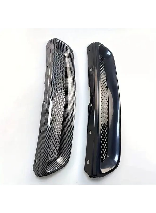 Bright Black ABS Mesh Grille Air Intake For Honda Civic 96 98 Models Car Enhancement Accessory - Image 3
