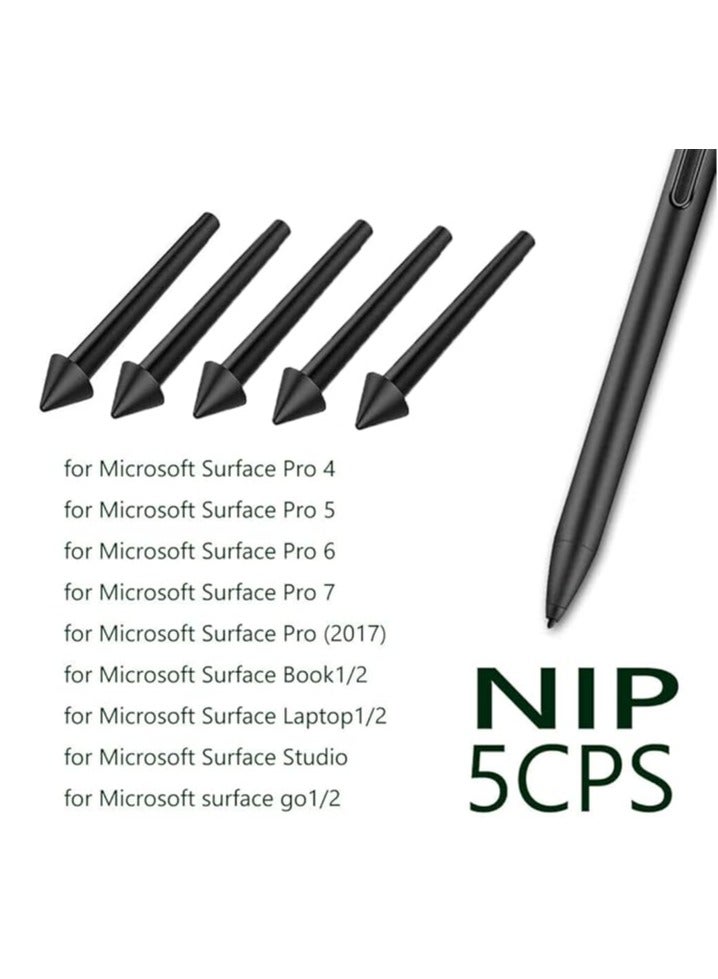 General 5Pcs Pen Tip Stylus Pen Nib 2H Replacement Kit for Microsoft Surface Pro 7/6/5/4/Book/Studio/Go  - Image 2