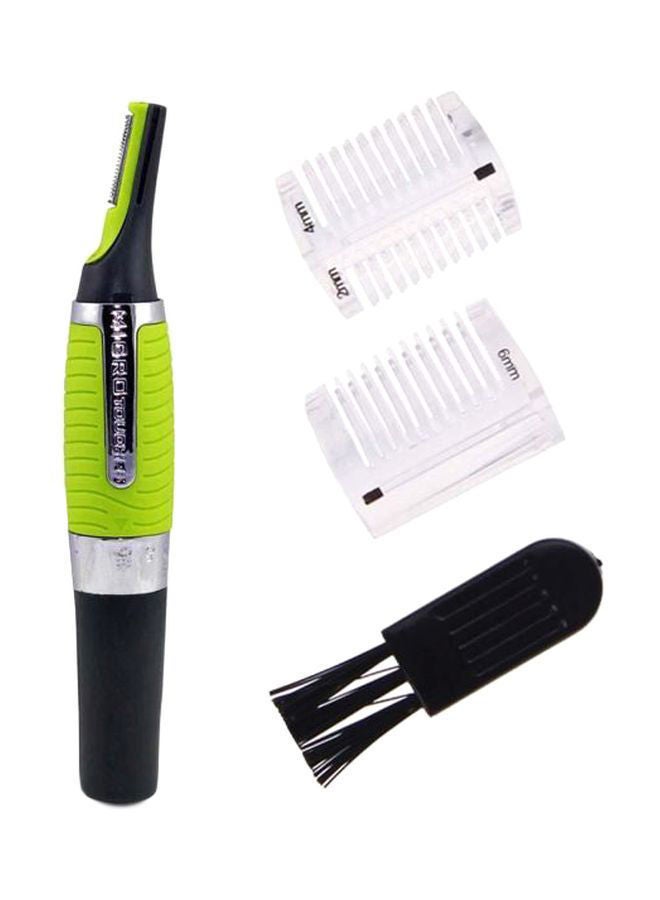 NIBEMINENT Built-In Light Hair Trimmer Green/Black/Silver - Image 1