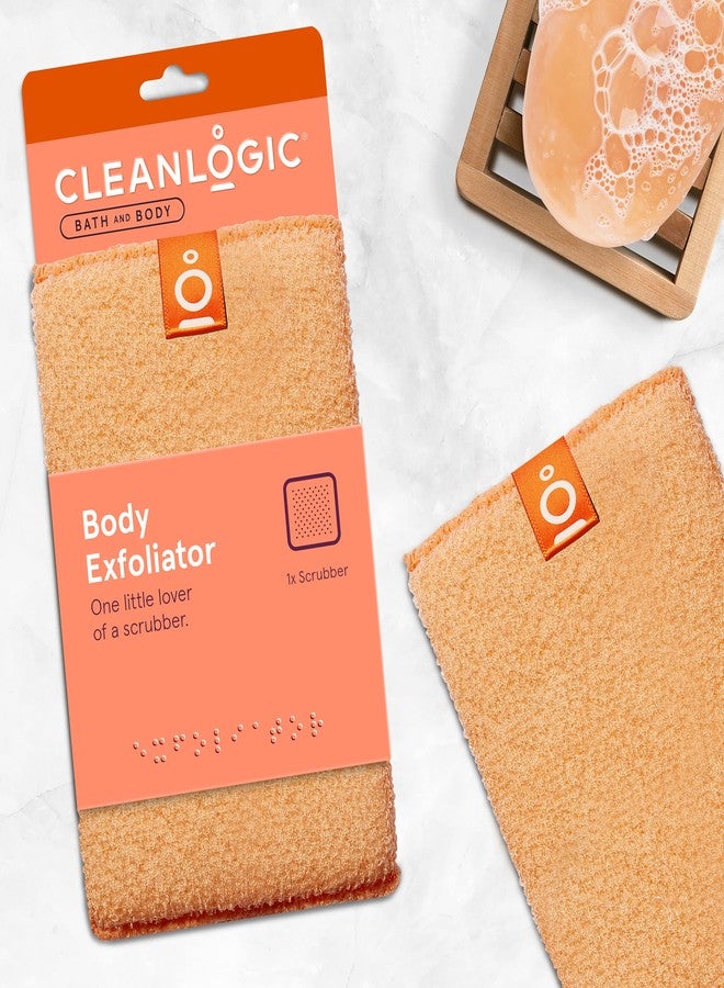 Cleanlogic Small Exfoliating Body Scrubber, 1 Count - Image 2