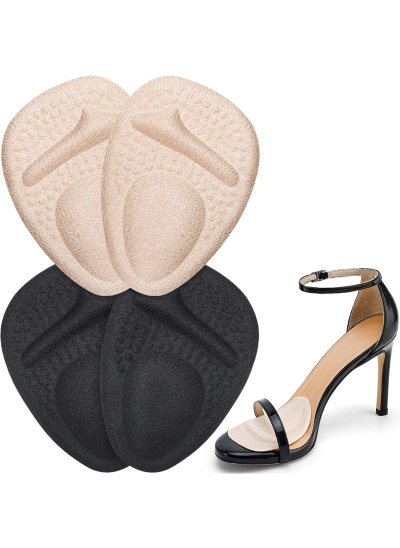 Meetion Ball of Foot Cushions, Metatarsal Pads Women, High Heels Non-Slip Comfort Pads, Shoe Support for Metatarsalgia Mortons Neuroma Pain Relief  - Image 1