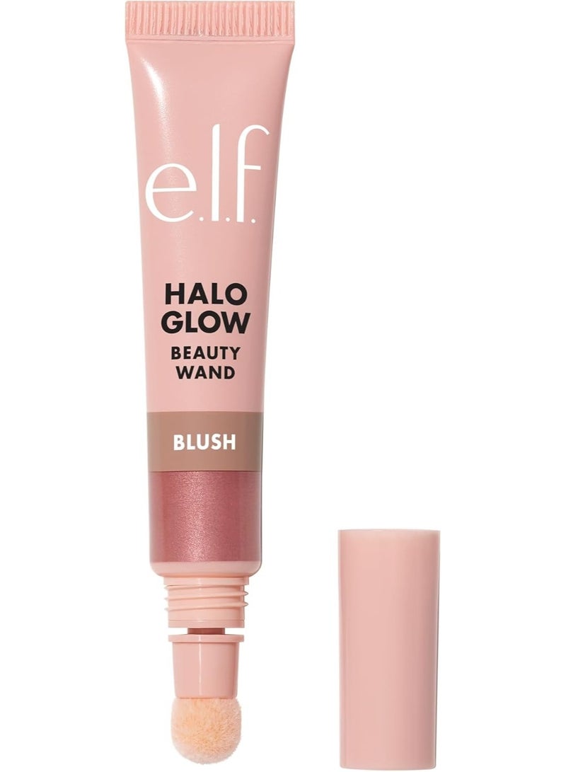 elf Halo Glow Blush Beauty Wand, Liquid Blush Wand For Radiant, Flushed Cheeks, Infused With Squalane, Vegan & Cruelty-free, Pink-Me-Up - Image 1