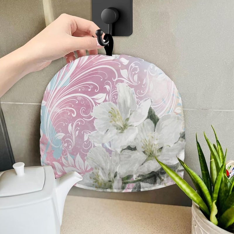 Teapot Cozy Kettle Cover Dome Shaped Large Tea Cosy for Teapot Kettle or French Press Teapot Warmer Up to 2 Hours Great as Gift - Image 5