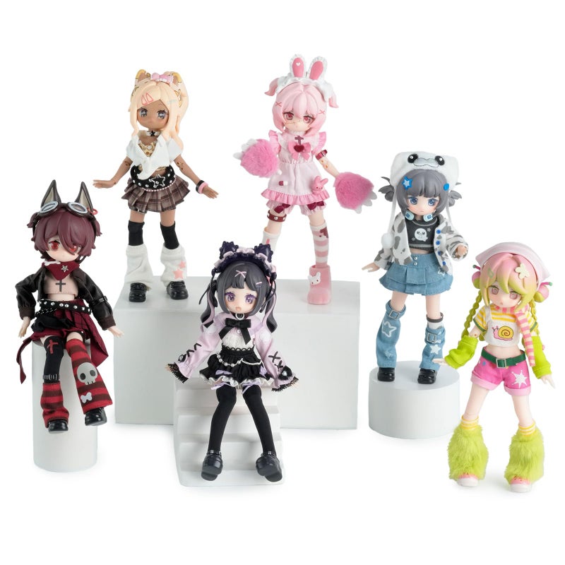 BEEMAI Electronic Pets Series 6Box Set Contains 6 Figures No Repeat 112 BJD Blind Box Cute Figures Collectibles Birthday Gift - Image 3