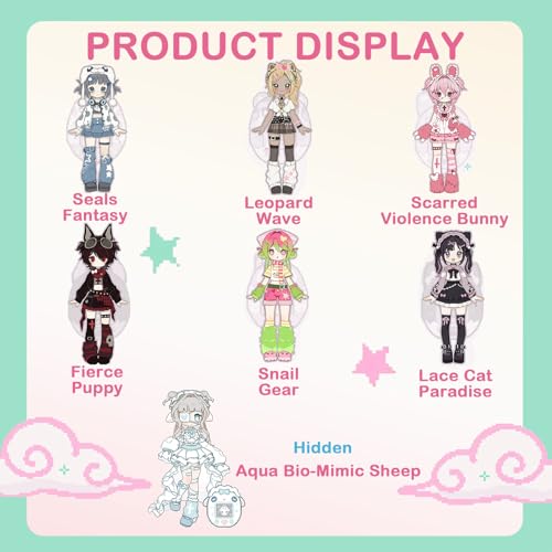 BEEMAI Electronic Pets Series 6Box Set Contains 6 Figures No Repeat 112 BJD Blind Box Cute Figures Collectibles Birthday Gift - Image 5