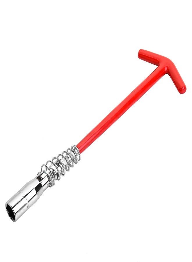 Jetech 5/8 Inch (16mm) Spark Plug Socket Wrench - T-Handle Design with 360-Degree Rotating T Bar, Heat-Treated Cr-V Alloy Steel - Remover & Installer Tool - Image 2