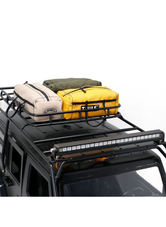1/10 Climbing Car Mood Piece Portable Luggage Bag Trx4.scx10.d90. Tamiya. Manniu Decorative Bag-Color:Army Green  - Image 5