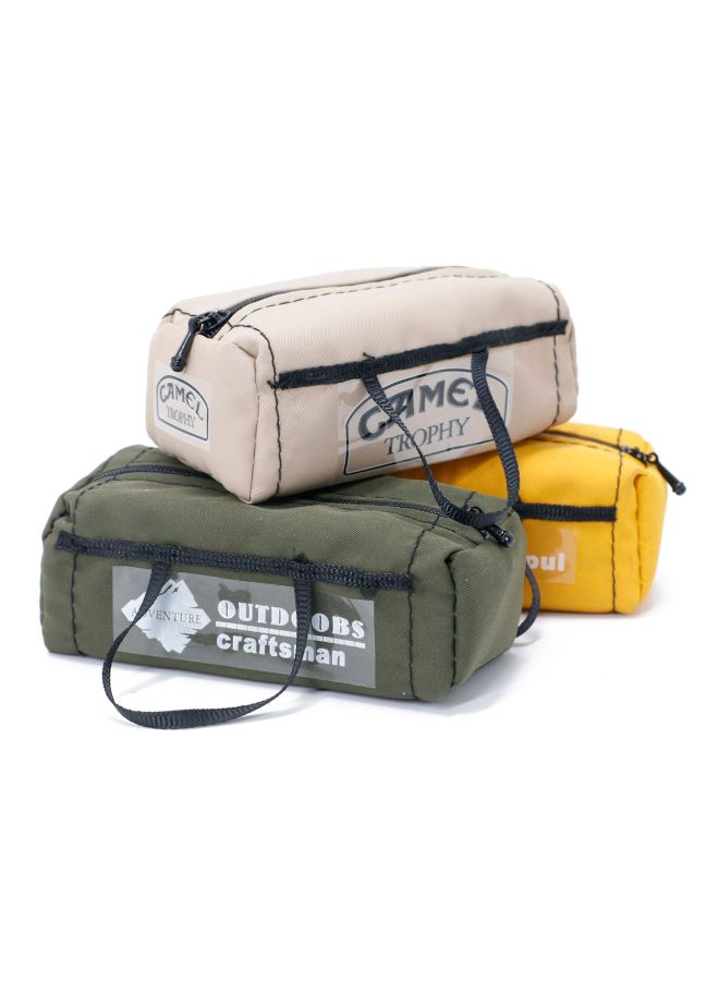 1/10 Climbing Car Mood Piece Portable Luggage Bag Trx4.scx10.d90. Tamiya. Manniu Decorative Bag-Color:Army Green  - Image 2