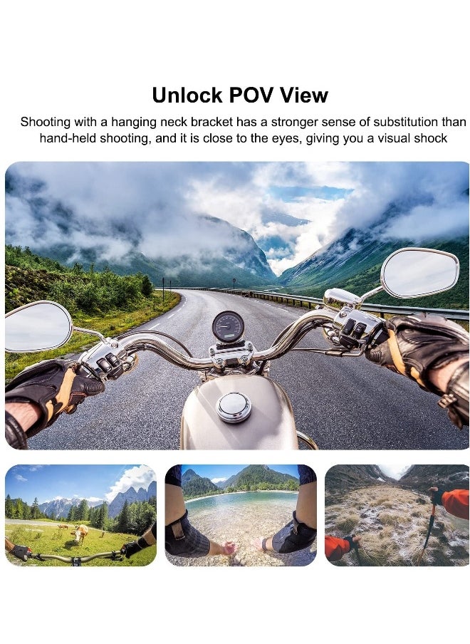 Generic Adjustable Body Mount Belt Chest Strap with J Hook Mount & Long Screw & Phone Clamp, Capture Your Adventures (Chest Mount)  - Image 2