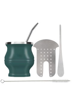 Yerba Mate Cup and Bombilla Set 180ml Yerba Mate Set Includes a Modern Mate Cup Yerba Mate Shaper Set Mate Bombilla Straws and a Cleaning Brush - pzsku/Z4956EADEA8EAE1EC9A7DZ/45/_/1718623501/2abb92ed-603e-47f8-8a20-fe766657dae4