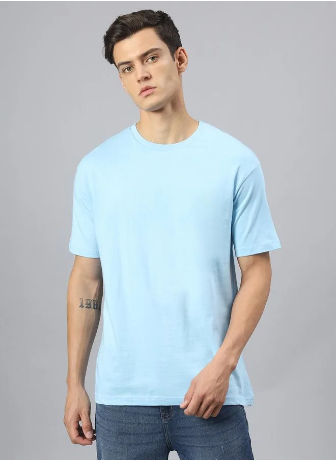 هوبرهولمي Blue T-Shirt For Men