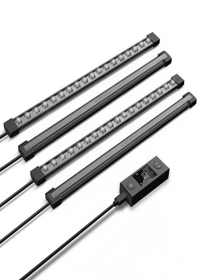 AC Infinity IONBEAM S16 16" Full Spectrum LED Light Bars, Deeper Penetration Samsung LM301H EVO Diodes and Digital Dimming Timer Dimmer, for Plants - Image 1