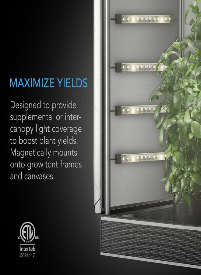 AC Infinity IONBEAM S16 16" Full Spectrum LED Light Bars, Deeper Penetration Samsung LM301H EVO Diodes and Digital Dimming Timer Dimmer, for Plants - Image 2