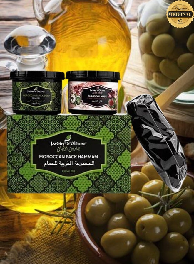 Jarden 11 Pieces Moroccan Pack Hammam Olive Oil - Image 2