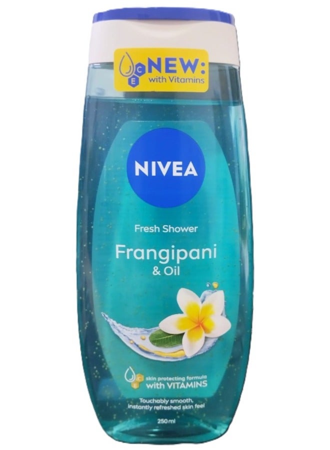 NIVEA Frangipani & Oil Shower Gel 250 ml - Image 1