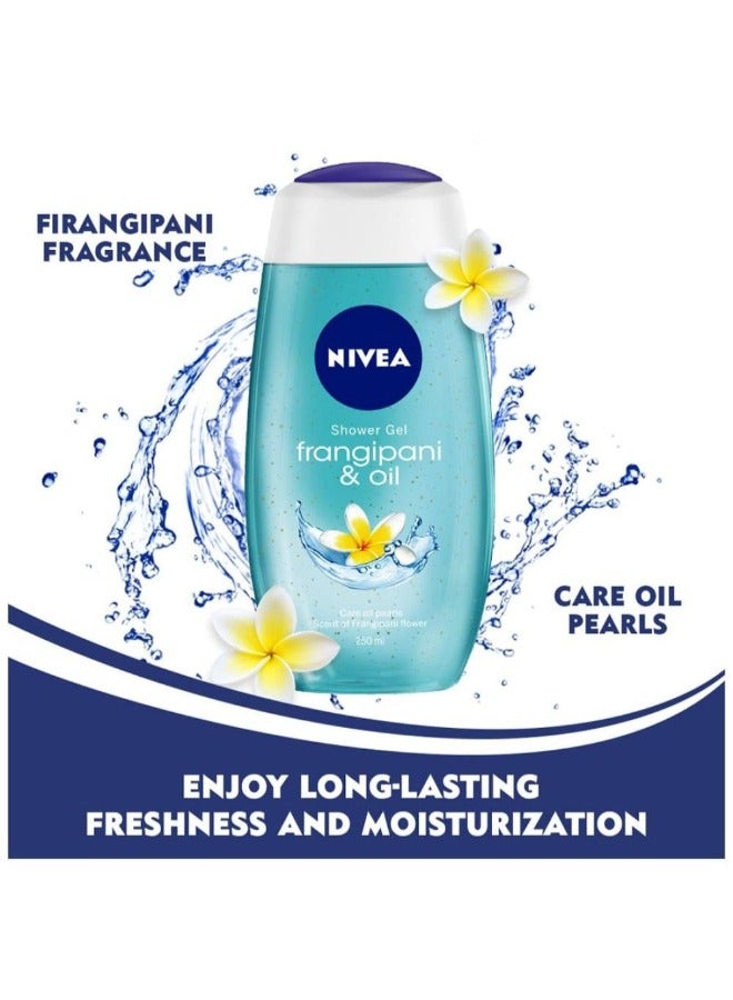 NIVEA Frangipani & Oil Shower Gel 250 ml - Image 2