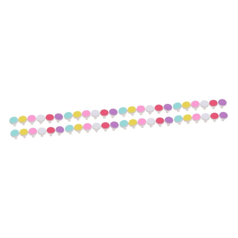 Electric Nail Drill Replacement Pads 48 Pieces Kit 4 Packs File Grinding Heads - Image 2
