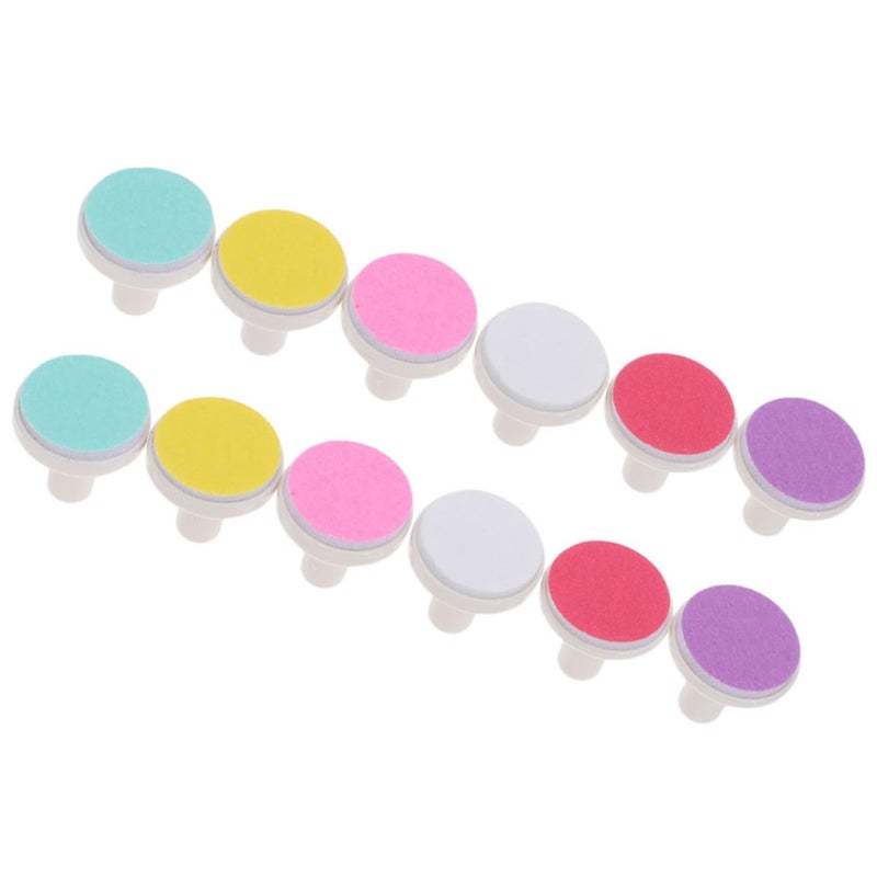 Electric Nail Drill Replacement Pads 48 Pieces Kit 4 Packs File Grinding Heads - Image 4