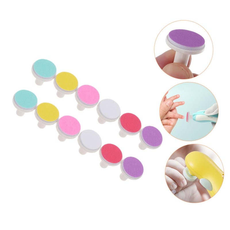 Electric Nail Drill Replacement Pads 48 Pieces Kit 4 Packs File Grinding Heads - Image 3