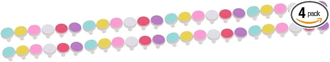 Electric Nail Drill Replacement Pads 48 Pieces Kit 4 Packs File Grinding Heads - Image 1