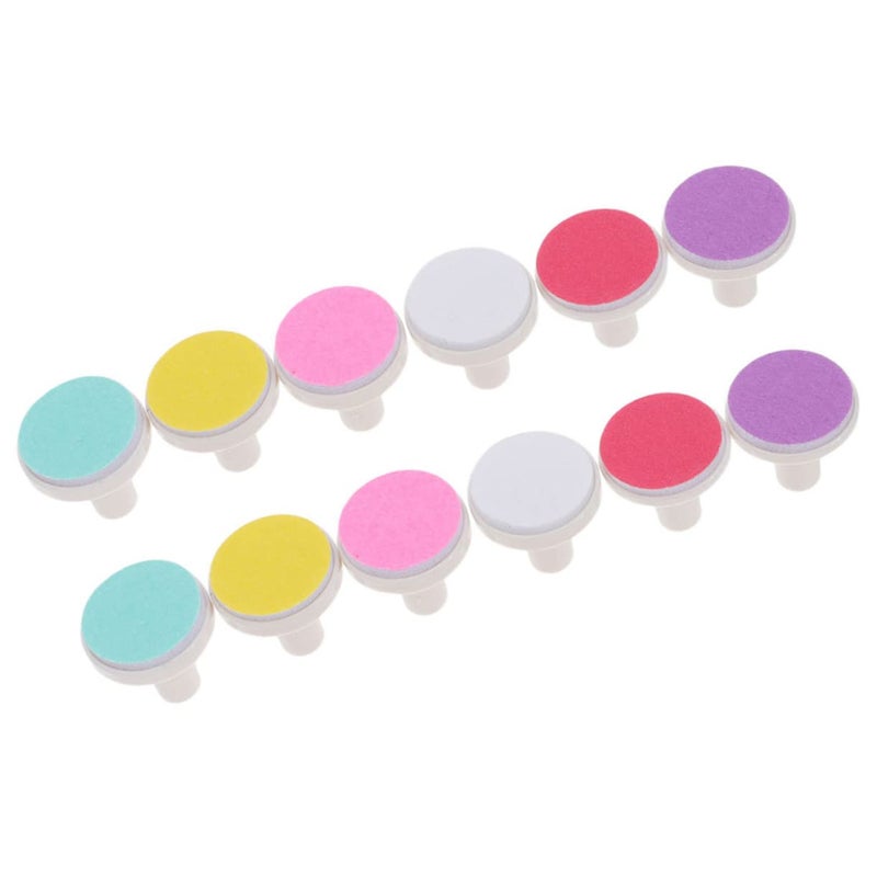 Electric Nail Drill Replacement Pads 48 Pieces Kit 4 Packs File Grinding Heads - Image 5