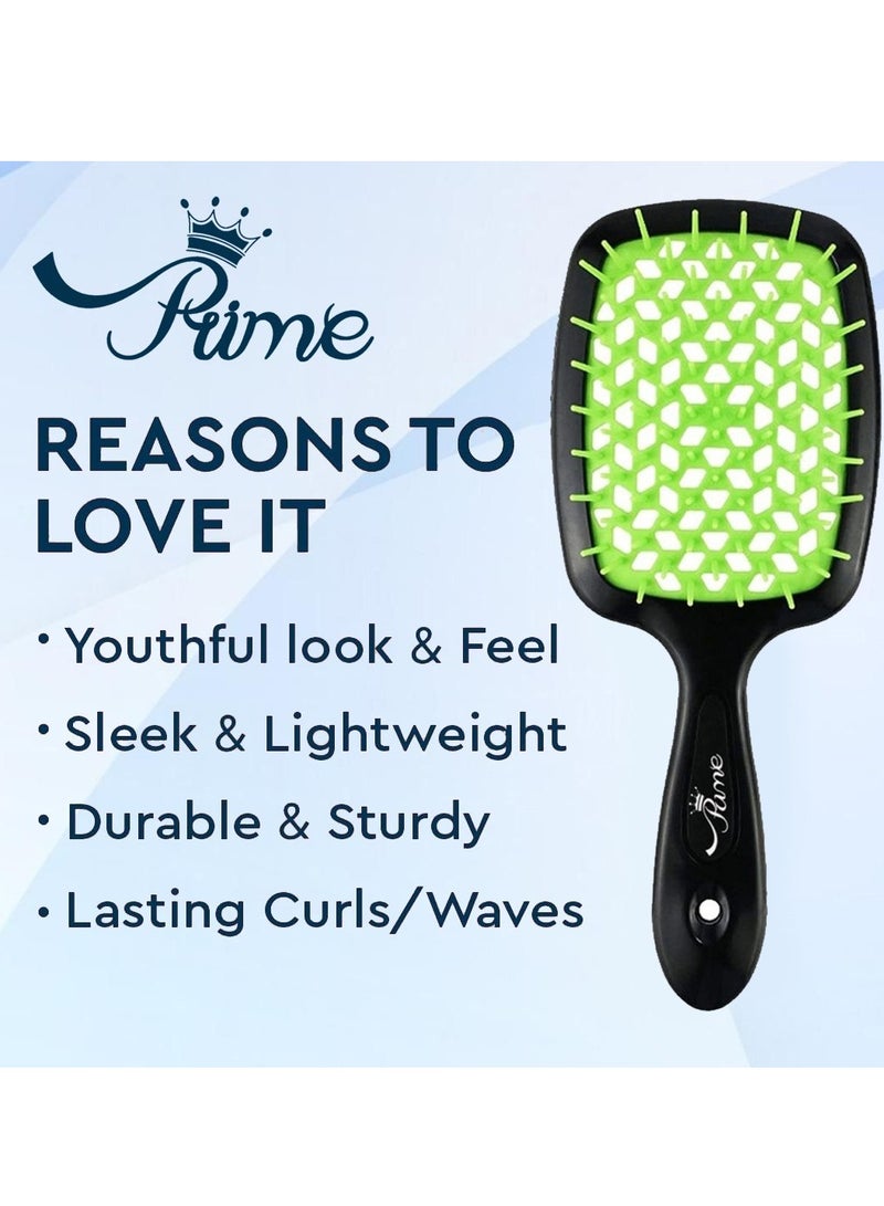 Hair Brush Professional Detangler Superbrush Scalp Massage Comb Paddle Brush Ribs Comb Vented Detangling Hair Brush for Long, Thick, Thin, Curly Tangled, Wet Dry Hair Detangler for Men and Women