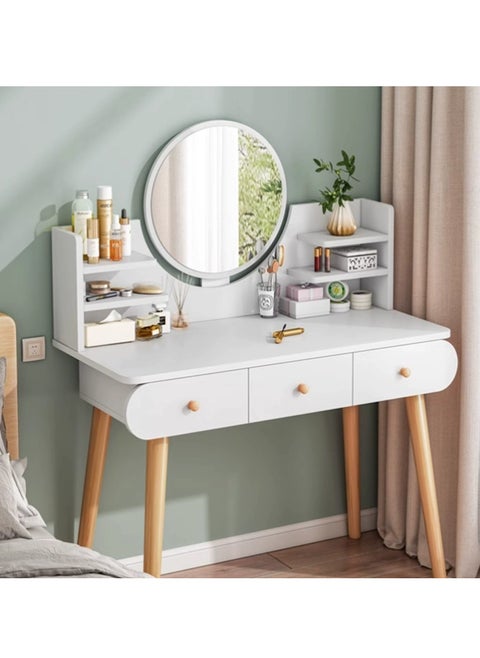 Modern Simple Dresser Vanity Table With Drawer 100*40*121cm