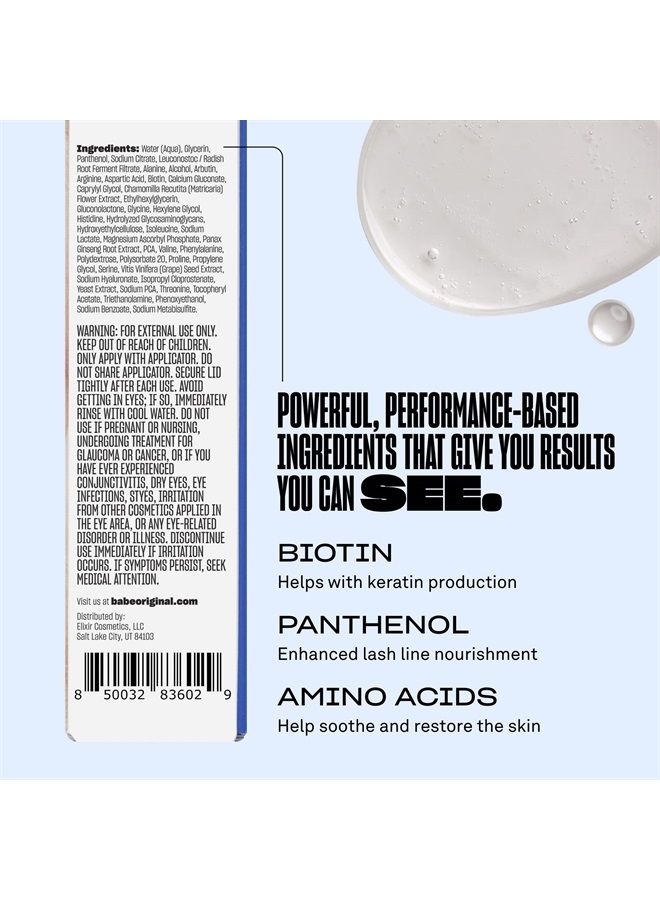 BABE ORIGINAL Babe Lash Essential Lash Serum - Fuller & Longer Looking Eyelashes, Lash Enhancing Serum, for Natural Lashes and Lash Extensions, 2mL, 3-month Supply - Image 5