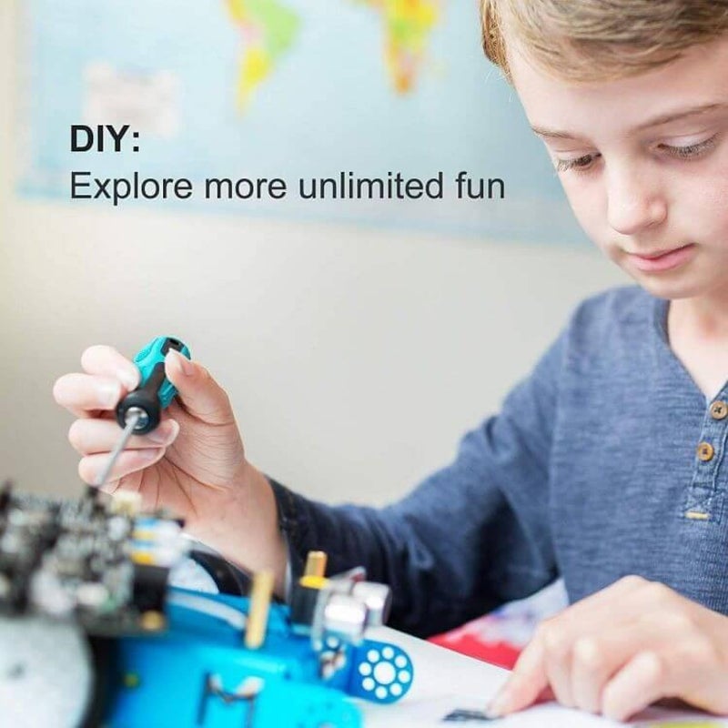 Makeblock Interactive Light & Sound Robot Add-on Pack Designed for mBot, 3-in-1 Robot Add-on Pack, 3+ Shapes - Image 2